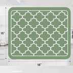WISELIFE Dish Drying Mat Super Absorbent Drying Mat Large Dish Drying Mats - Image 3
