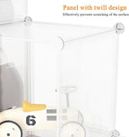 AWTATOS Cube Storage Organizer, Closet Organizers and Storage, 6 Cube Shelves - Image 8