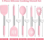 TeamFar Cooking Utensils Set, Heatproof & Healthy, Nonstick & Easy Clean - Image 2