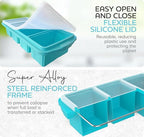 Silicone Freezer Tray With Lid - Image 4