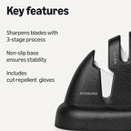 Amazon Basics 4-in-1 Knife Sharpener - Image 2