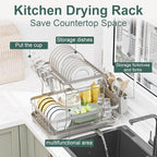 LIYI Dish Drying Rack, Large Dish Rack - Image 5