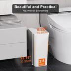 N. NETDOT 3 Pack 2.6 Gallon / 10L Bathroom Trash Can - Image 2