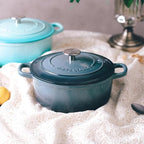 EDGING CASTING Enameled Cast Iron Covered 5.5 Quart Dutch Oven - Image 9