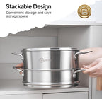 LOLYKITCH 5 Quart Stainless Steel Steamer Pot - Image 4