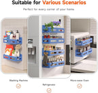 Sevenblue 4 Pack Strong Magnetic Spice Rack - Image 6