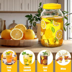 Havawish 2 Pcs 1 Gallon Plastic Beverage Dispenser - Image 3