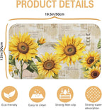 Kitchen Countertop Dish Drying Mat, Super Absorbent Coffee Bar Mat - Image 5