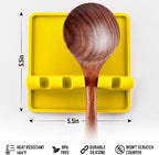 Zulay Kitchen Silicone Utensil Rest - Image 4