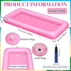 Leitee 3 Pcs Inflatable Serving Bar Kit Includes Salad Buffet Tray - Image 2