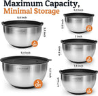 Priority Chef Stainless Steel Mixing Bowls - Image 2