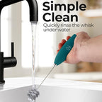 Zulay Kitchen Patented Tornado Triple Whisk Milk Frother - Image 9