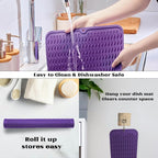 ZLR Silicone Dish Drying Mat 12" x 12" Square - Image 4