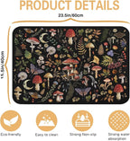 Kitchen Countertop Dish Drying Mat, Super Absorbent Coffee Bar Mat - Image 5
