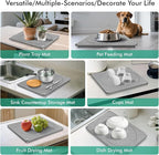 Stone Drying Mat For Kitchen Counter Superb Absorbent Diatomaceous Earth Mats - Image 7