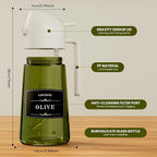 LAKUMIQI 2 in 1 Oil Sprayer for Cooking, 16oz Olive Oil Dispenser Bottle for - Image 2