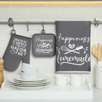Sratte 6 Pcs Kitchen Decor Accessories Set Farmhouse Towels Pot Holders Oven - Image 2