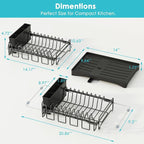 ANTOPY Dish Drying Rack in Sink, Expandable Rustproof Dish Rack - Image 6
