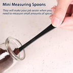 DOTINGHUX Measuring Spoons, Plastic Measuring Spoons Set - Image 6