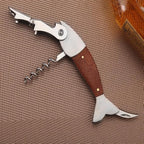 Unique Fish Corkscrew, Professional Waiters Corkscrew Wine Key Bottle Opener - Image 3