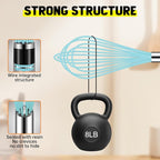 HOTEC 4 Pieces Silicone Whisks Set, Wire Balloon Whisks Egg Beater, Non-slip - Image 4