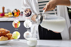 Purefold Pitcher with Lid, 78 oz Glass Jug with Stainless Steel Lid - Image 5
