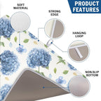 Spring Summer Hydrangea Dish Drying Mat - Image 3