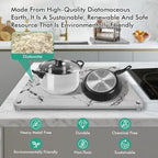 Stone Drying Mat For Kitchen Counter Superb Absorbent Diatomaceous Earth Mats - Image 2