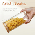 Multi Size - 5 Pack Glass Jars - Image 5