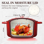 Umite Chef 7QT Enameled Cast Iron Dutch Oven - Image 2