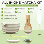 Matcha Whisk Set with Matcha Bowl - Image 2