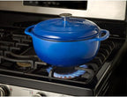Mercer Culinary Enameled Cast Iron Round Dutch Oven, 6 qt. - Image 6
