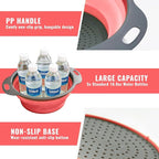 2 Pack Collapsible Silicone Colander - Image 5