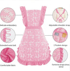Pinknoke Vintage Pinafore Apron Dress - Image 5