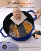 Nuwave 6QT Healthy Enameled Cast Iron Dutch Oven Pot - Image 8