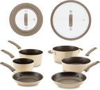 Rachael Ray Cook + Create Nonstick Cookware Pots and Pans Set, Includes Baking - Image 11
