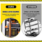 2 Pack 5-Tier Garage Shelving - Image 7
