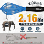 Eddeas Silicone Whisk, Non Scratch Whisk - Image 4