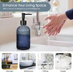 Topsky Stripe Glass Soap Dispenser - Image 5