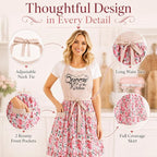 Cute Floral Aprons for Women - Image 4
