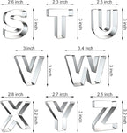 Alphabet Letter Cookie Cutters Shapes Large 3 Inch - Image 4