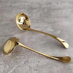 Small Ladle, Gravy Ladle, Premium 18/10 Stainless Steel Soup Sauce Ladles - Image 4