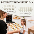Baking Pans Set Nonstick, Stackable Bakeware Sets - Image 5