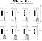 U-Taste Narrow Square Measuring Spoons: 18/8 Stainless Steel Kitchen Measure - Image 2