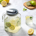 68 Oz Seal Pitcher With Lid and Spout, Large Iced Tea Pitcher - Image 6