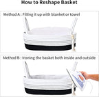 ABenkle Small Storage Basket for Toilet Tank Top - Image 8
