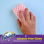 Fabuloso Scratch-Free Kitchen Dish Sponges, Counters and Sinks, Tough on Messes - Image 4