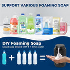 Ceramic Foaming Hand Soap Dispenser 2Pack，12 oz Bathroom Soap Dispensers， - Image 5