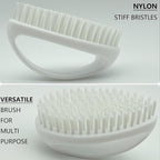 GKETN Scrub Brush for Cleaning Scrubbing Heavy Duty Stiff Nylon Bristles - Image 4