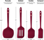 New DI ORO Seamless Series Moda 4-Piece Silicone Turner Spatula Set - Image 5